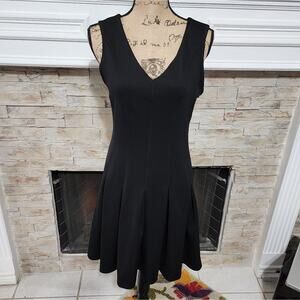 Worthington pleated skater fit n flare‎ dress size 10